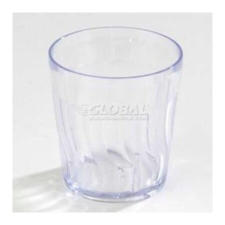 Carlisle Foodservice Dinex - Swirl Tumbler, 9 Oz. 72/Cs, Clear DX4GC907